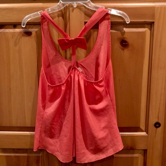 NELLA FANTASIA SALMON BLOUSE W/BOW - Picture 8 of 8